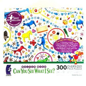 Can You See What I See 300 Oversized Piece Puzzle Walter Wick Search & Solve